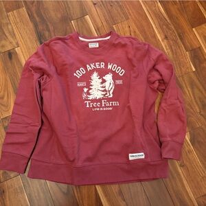 Life Is Good Women’s XL crew neck sweatshirt